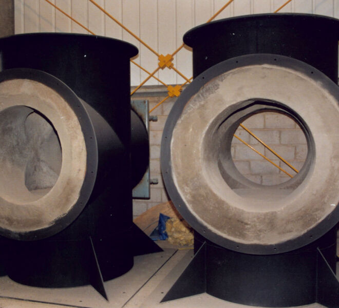 Monolithic Casting Gallery Image / T Section Ducting
